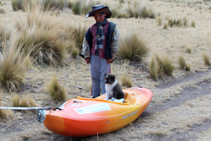 Obligatory cute picture of puppy in kayak