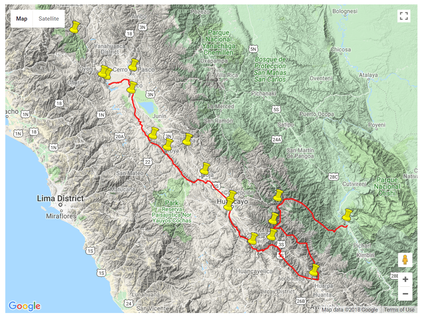 The Route - Kayak The